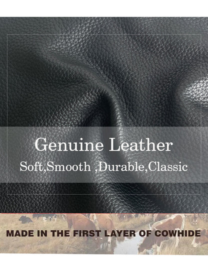Adiffu Selected Pure Cowhide Soft Leather Long Wallet