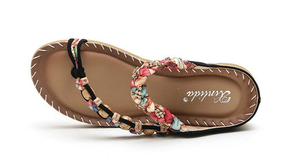Summer Bohemian Beach Sandals For Women
