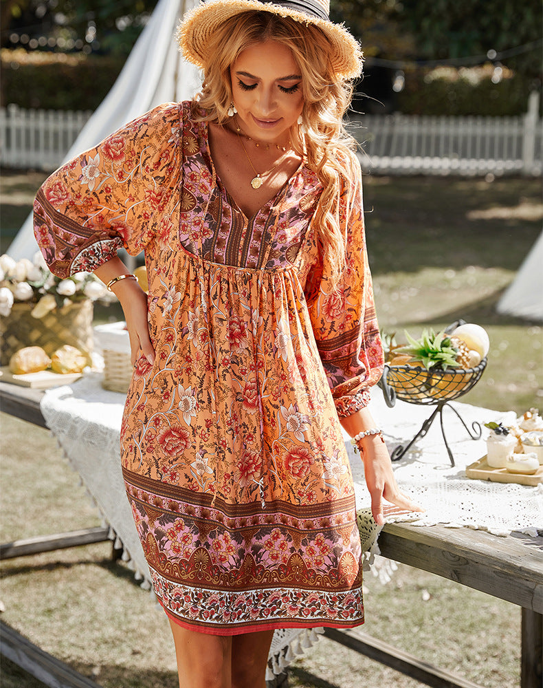 Adiffu Casual Holiday Dress