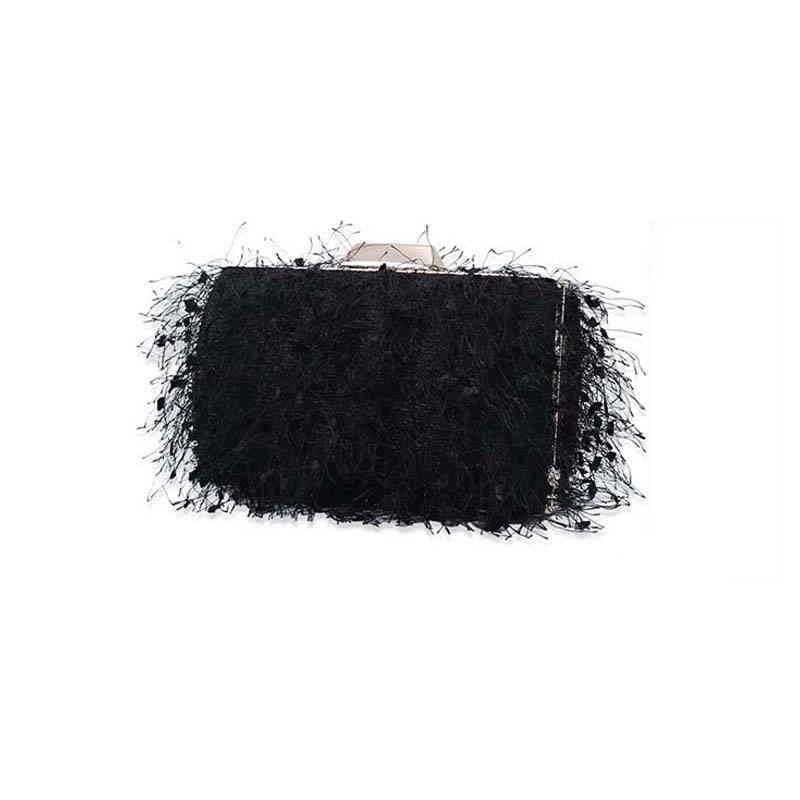 Adiffu Tassel Evening Bag