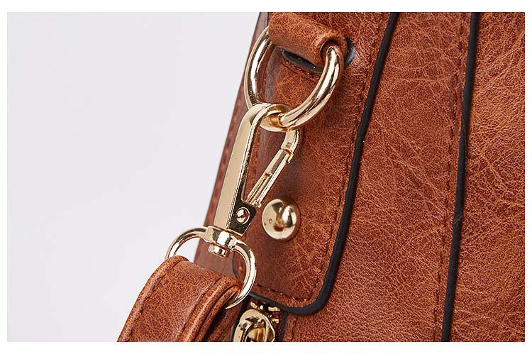 Adiffu Stylish Vintage One-shoulder Straddle Tote Bag