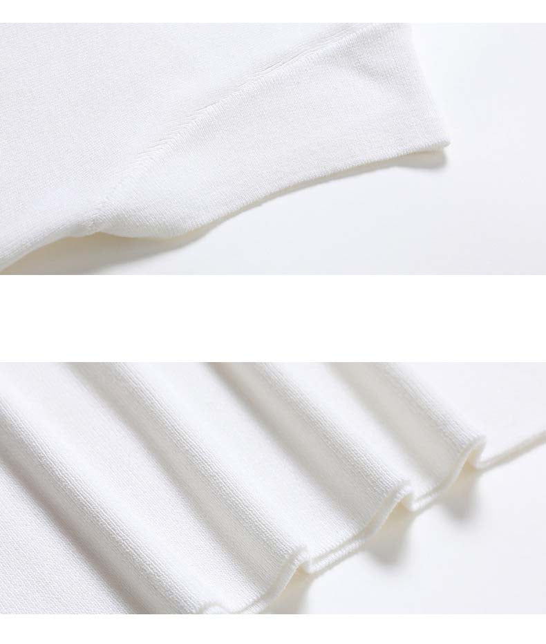 Adiffu Artsy Vintage Ice Silk Knitwear