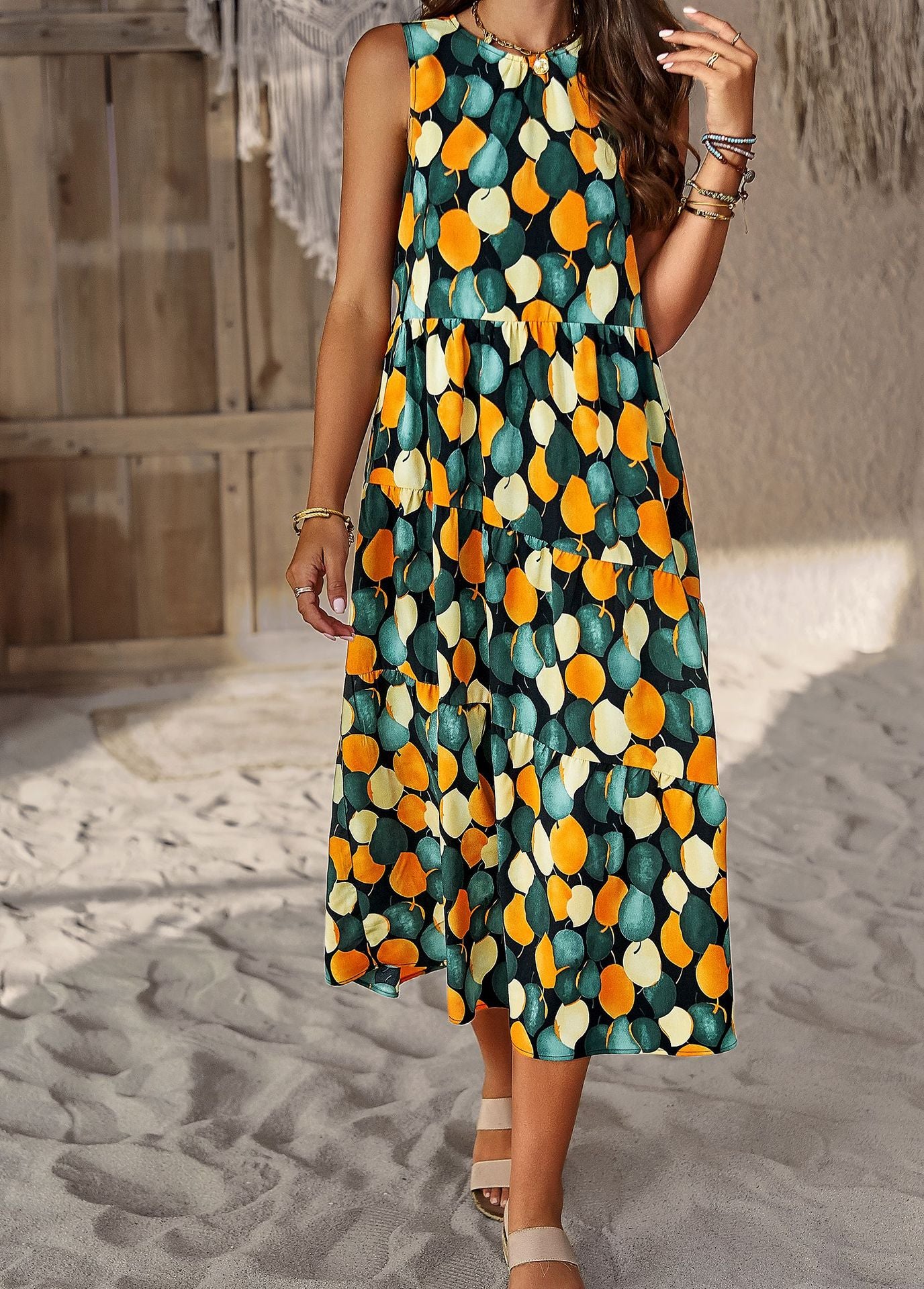 Stylish Voluminous Holiday Dress