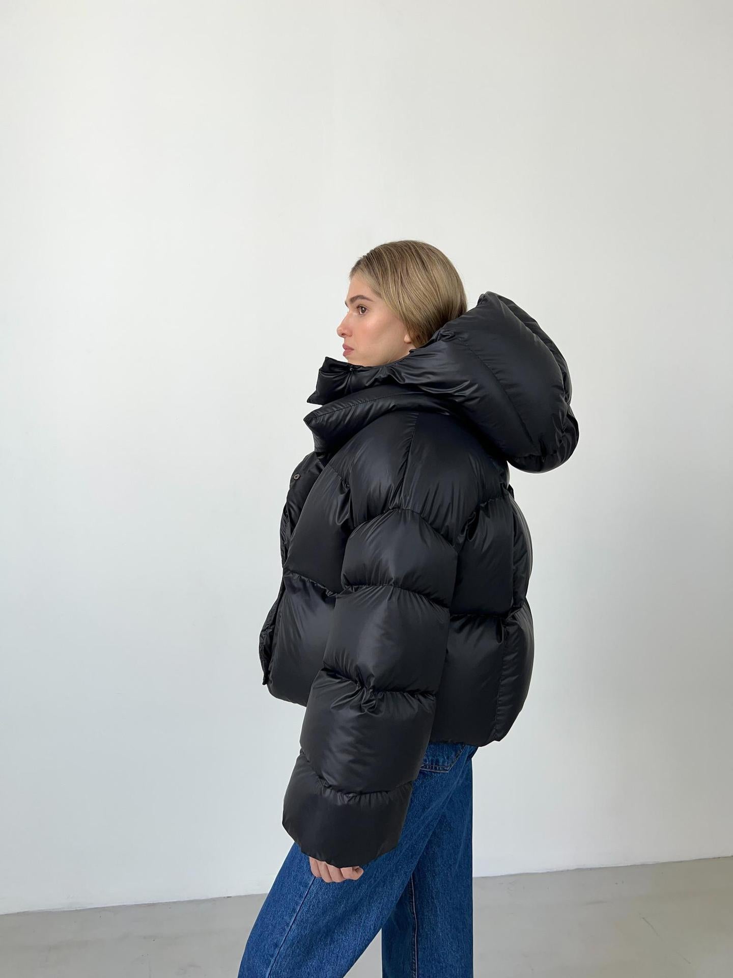 Adiffu Personalized Short Hooded Cotton-padded Jacket