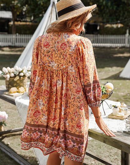 Adiffu Casual Holiday Dress