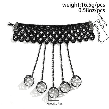 Adiffu Black Bracelet For Women