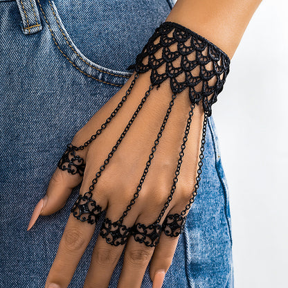 Adiffu Black Bracelet For Women