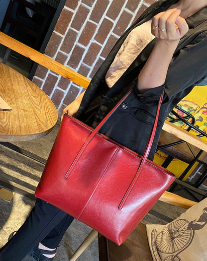 Adiffu Stylish Leather Tote Bag For Women