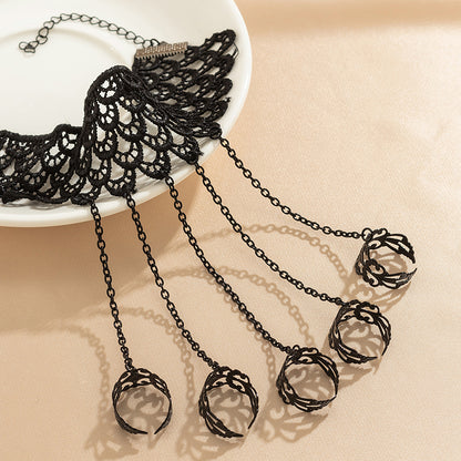 Adiffu Black Bracelet For Women
