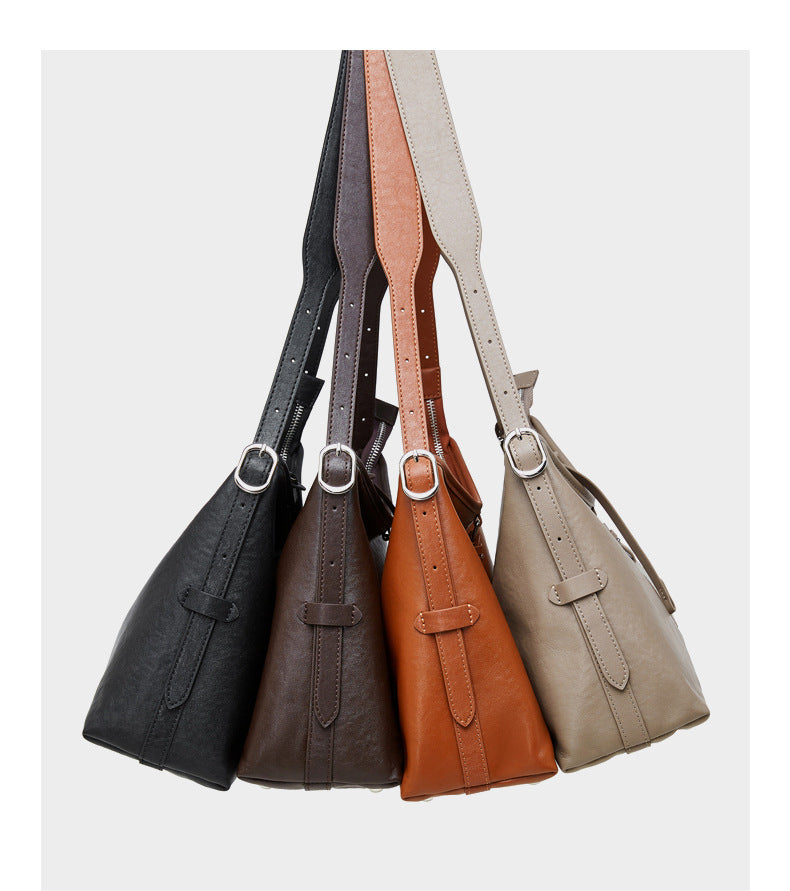 Adiffu Elegant Leather Shoulder Bag