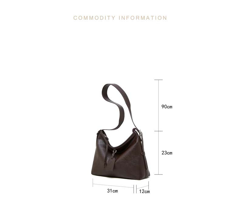 Adiffu Elegant Leather Shoulder Bag