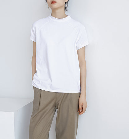 Adiffu Cotton Short-sleeved Women's T-shirt