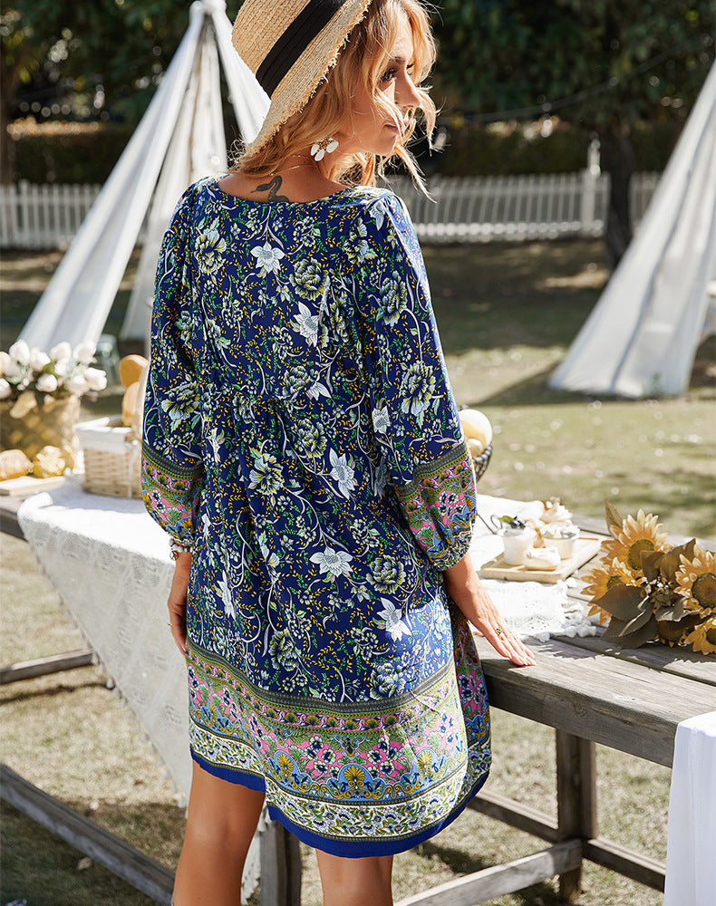 Adiffu Casual Holiday Dress