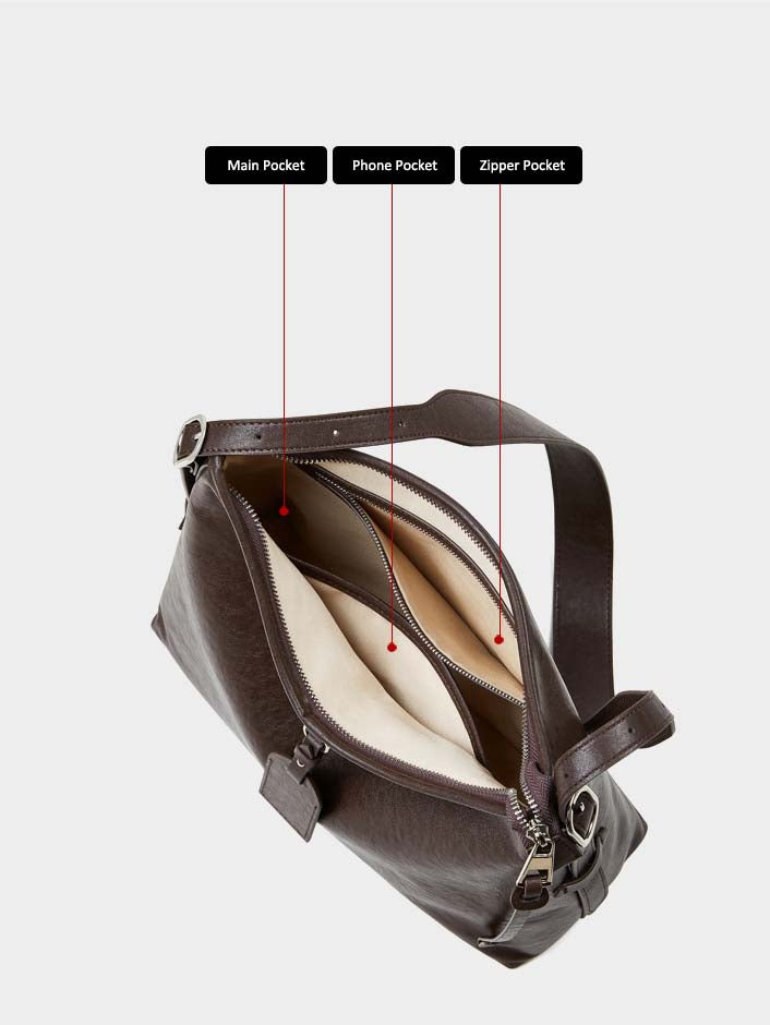 Adiffu Elegant Leather Shoulder Bag
