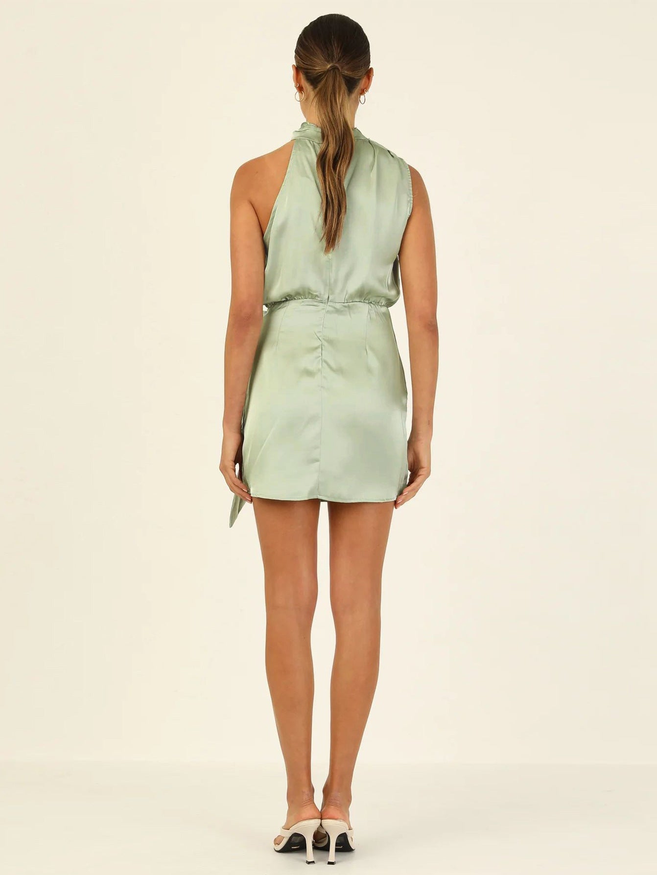 Adiffu Fashion Slim Sleeveless Dress