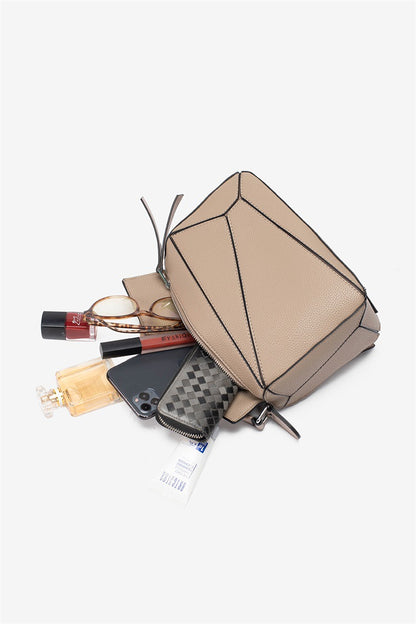 Adiffu New Geometric Handbag Shoulder Crossbody bag