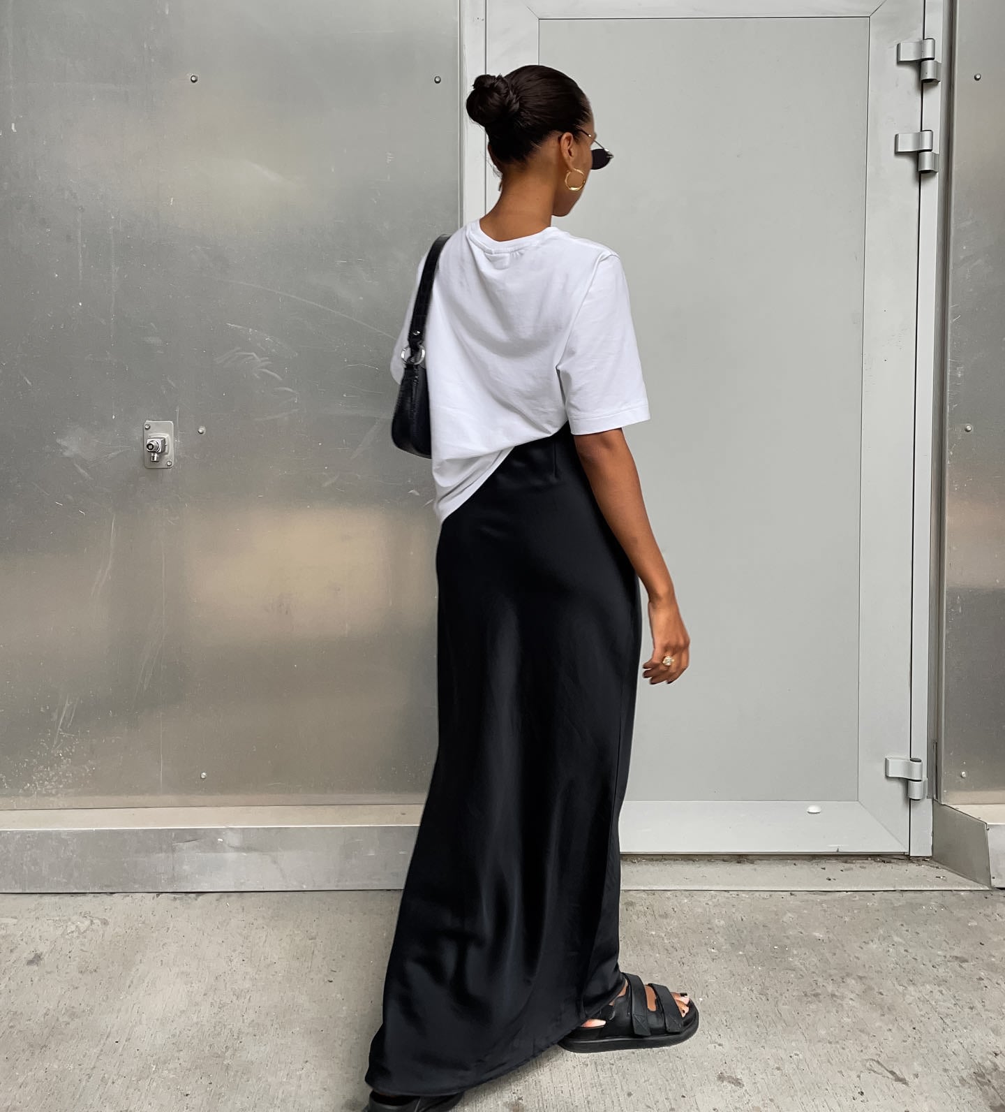 Luxe Satin Mermaid Maxi Skirt