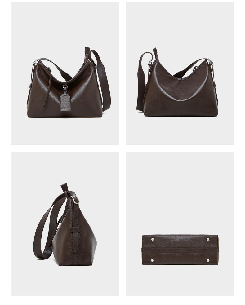 Adiffu Elegant Leather Shoulder Bag
