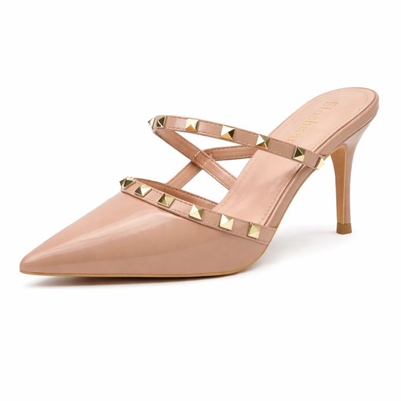 European and American Sexy Skinny High-heeled Pointy Heels