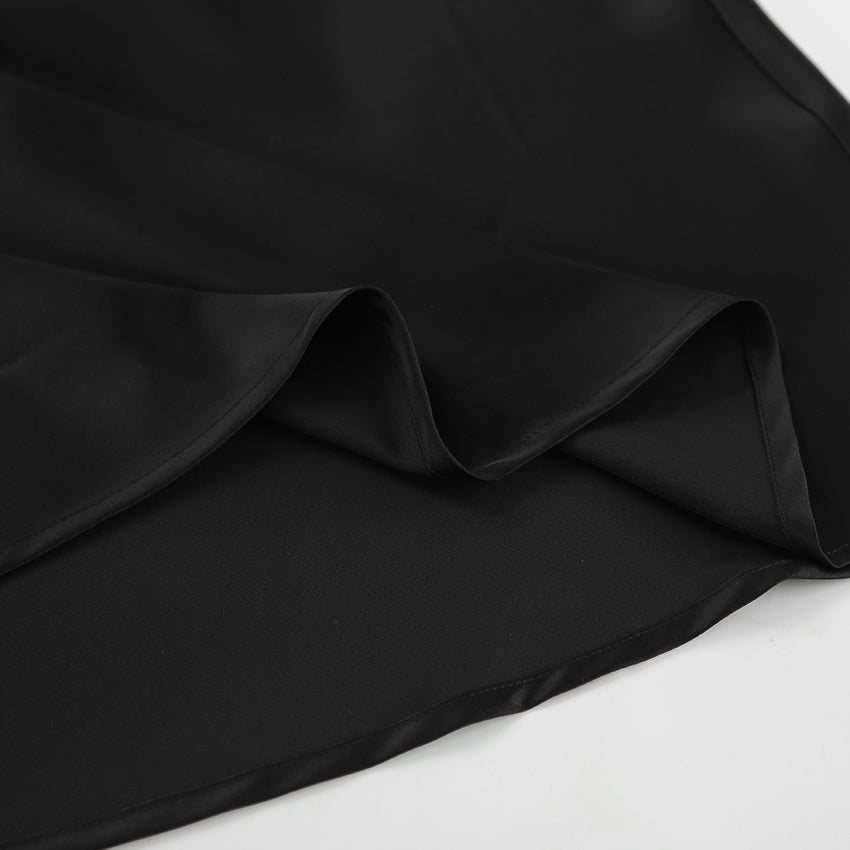 Luxe Satin Mermaid Maxi Skirt