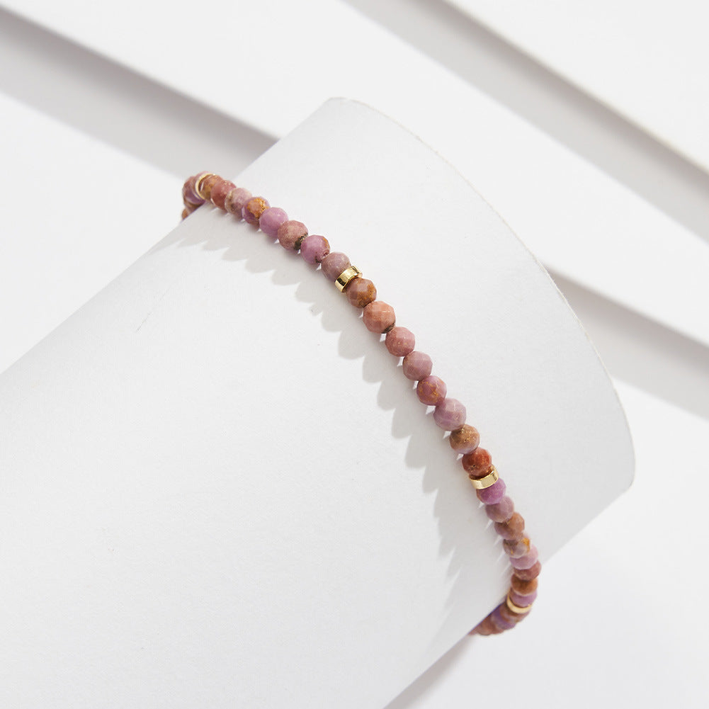 Amethyst Mist Anklet-S925 Sterling Silver