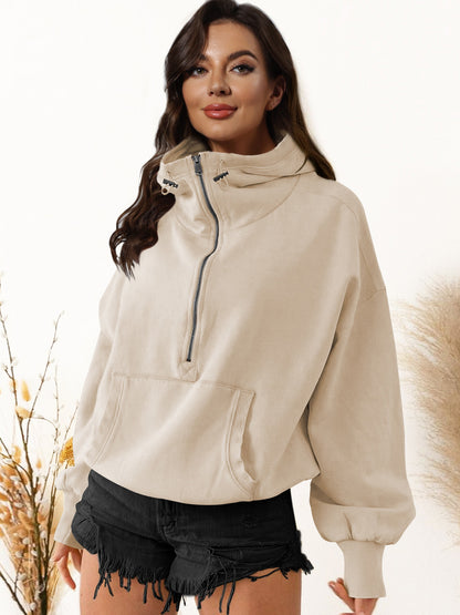 Adiffu ActiveZip Hooded Sweatshirt