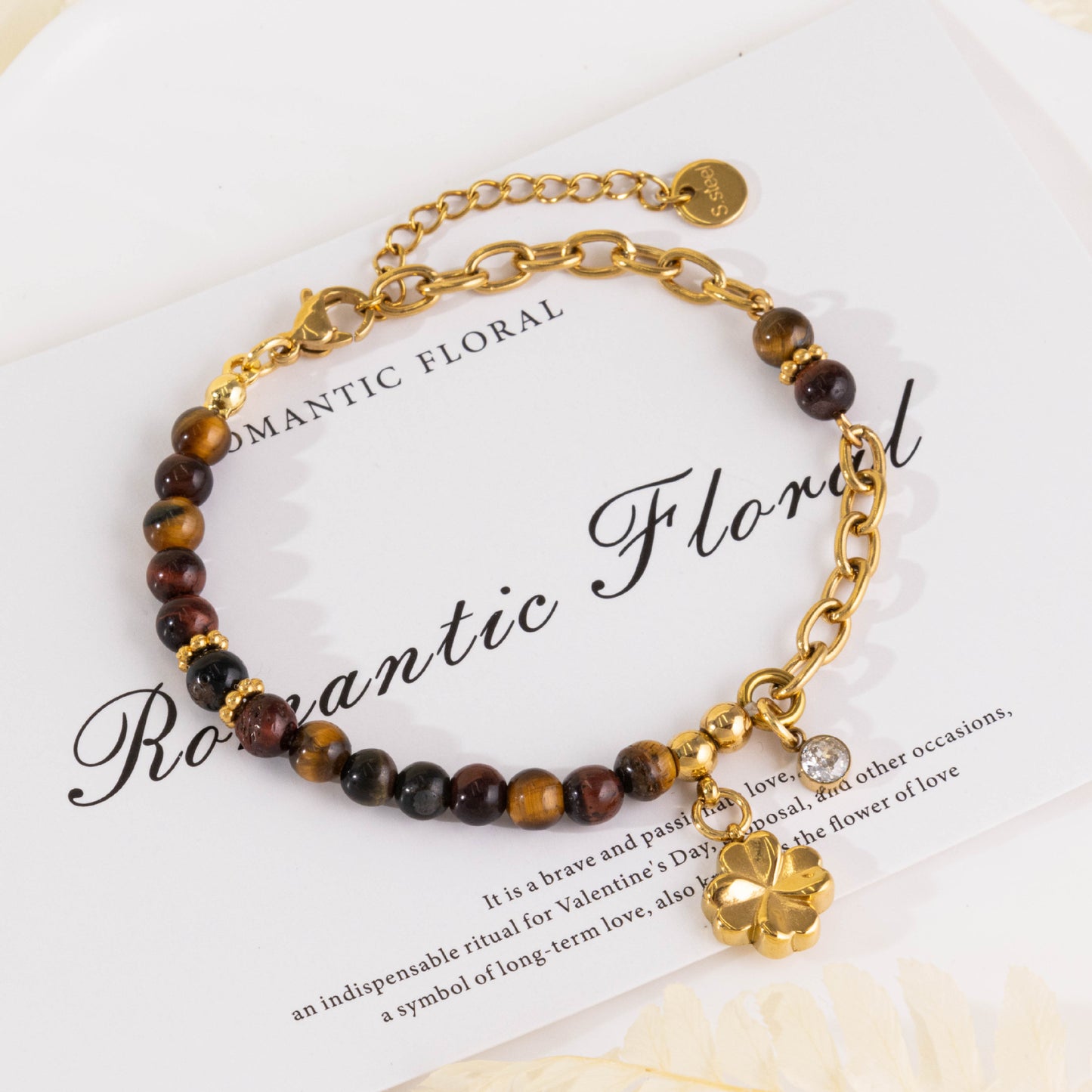 Chic Flower Petal Cuff Bracelet