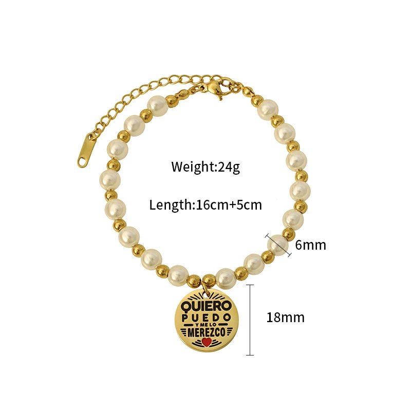 Chic Baroque Freshwater Pearl Beaded Bracelet – Natural Irregular Pearl Elegant Bracelet for Women, Luxury Vintage Jewelry Gift