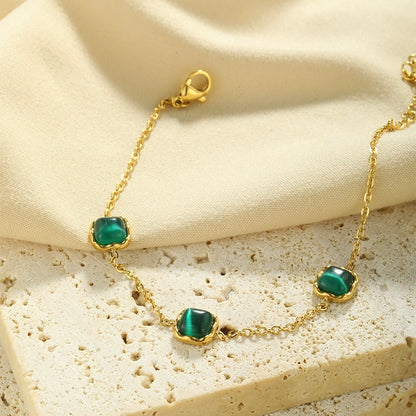 Modern Minimal Green Bracelet