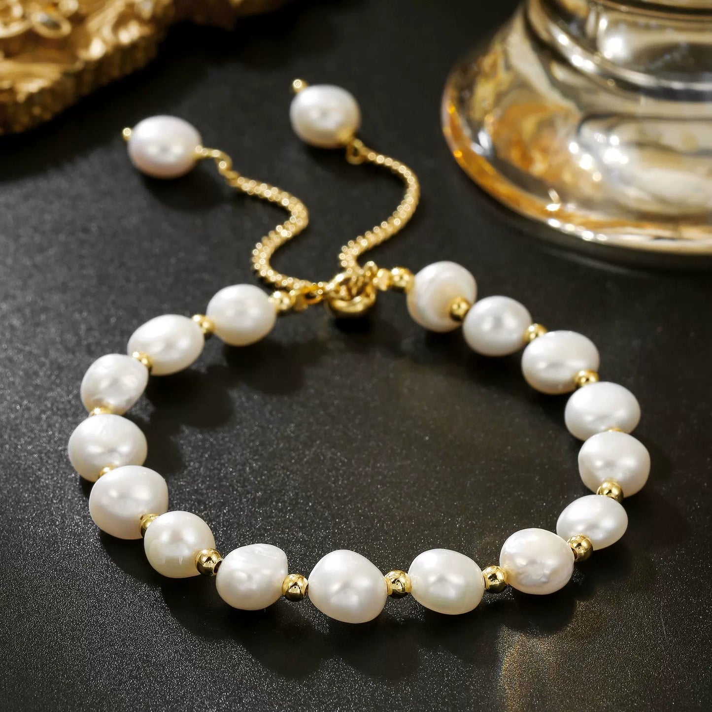 French Style Pearl Bracelet