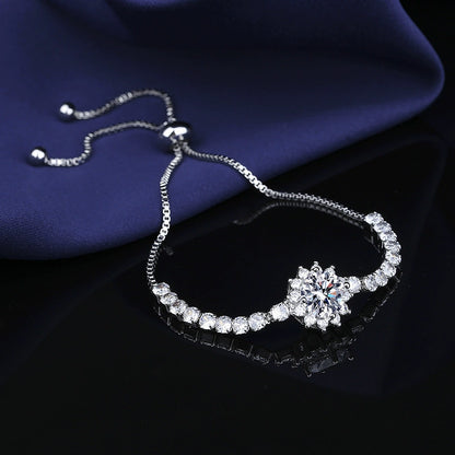 Sunflower Diamond Bracelet