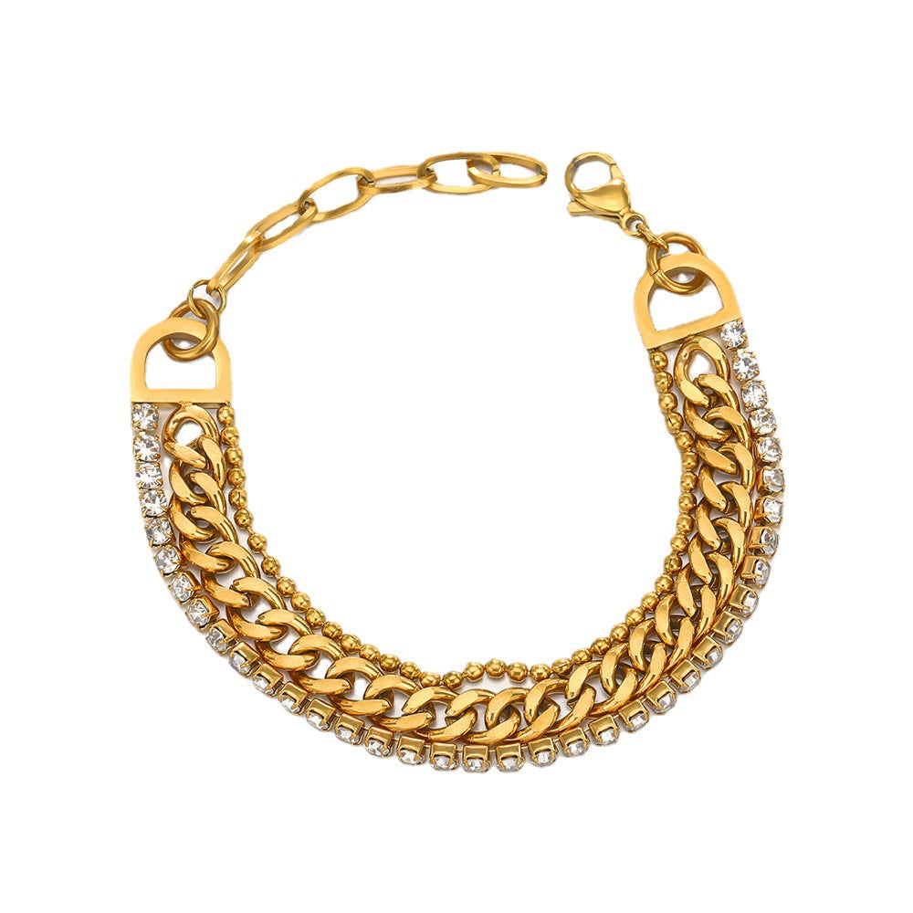 Eternal Edge Vintage Chain Bracelet