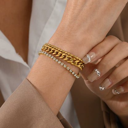 Eternal Edge Vintage Chain Bracelet