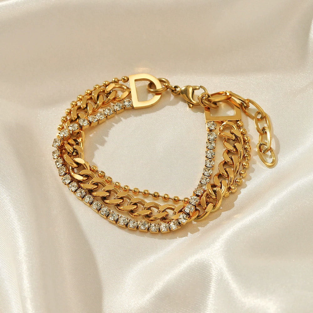 Eternal Edge Vintage Chain Bracelet