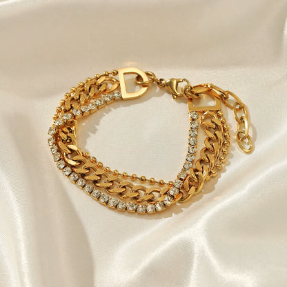 Eternal Edge Vintage Chain Bracelet