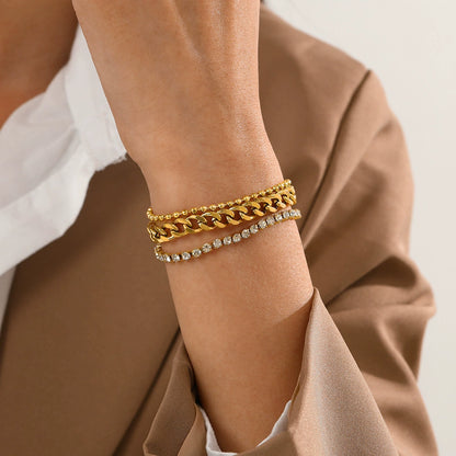 Eternal Edge Vintage Chain Bracelet