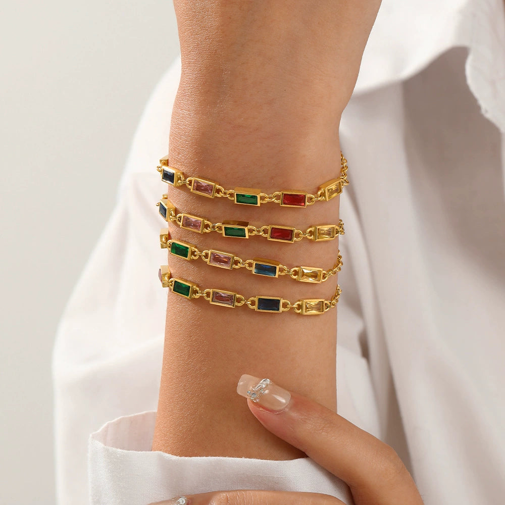Color Crystal Bracelet Women