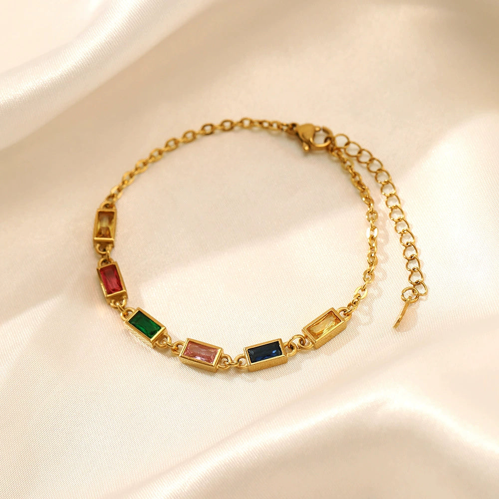 Color Crystal Bracelet Women