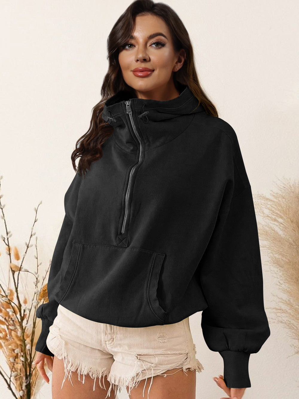 Adiffu ActiveZip Hooded Sweatshirt