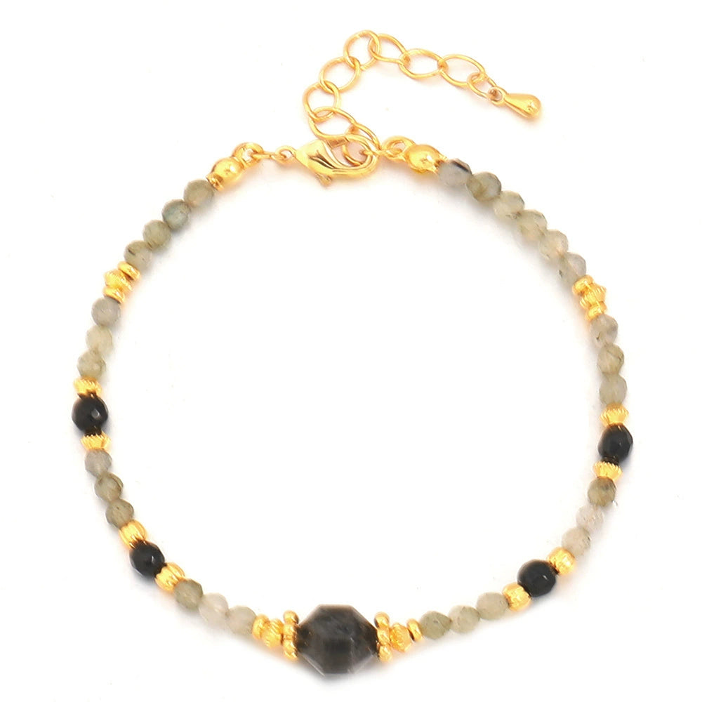 Adiffu Natural Stone Handcrafted Beaded Bracelet