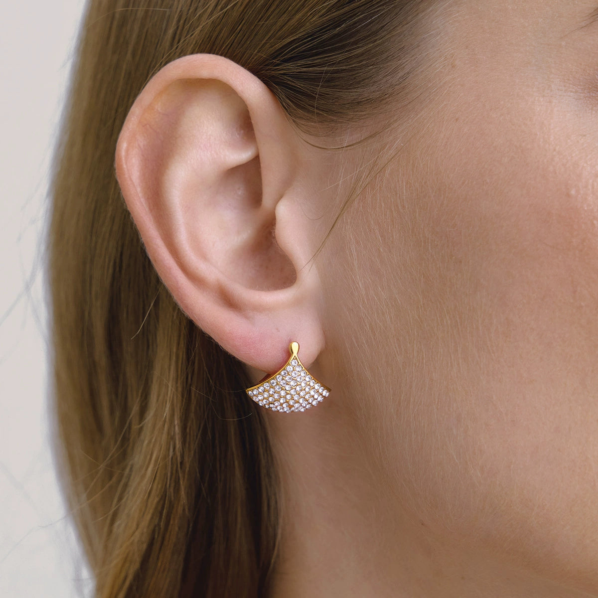 Classic Micro-Set Zircon Stud Earrings
