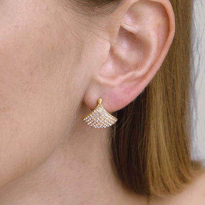 Classic Micro-Set Zircon Stud Earrings