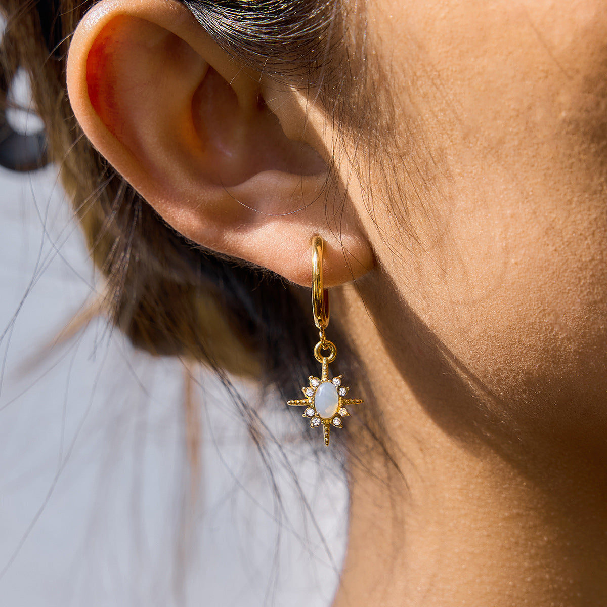Chic Starburst Statement Earrings for Women
