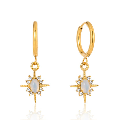 Chic Starburst Statement Earrings for Women