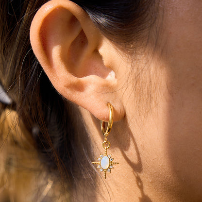 Chic Starburst Statement Earrings for Women