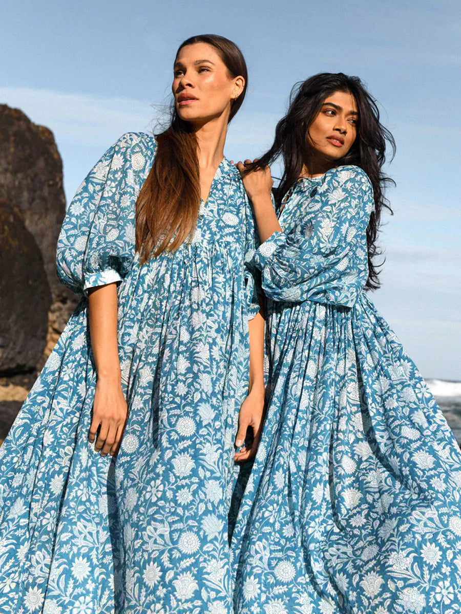Stylish Floral Loose And Comfortable Dress