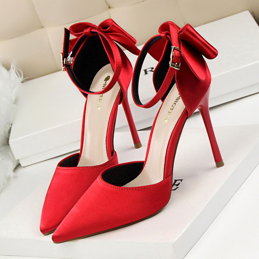Adiffu Women Popular Pointy High Heel Shoes