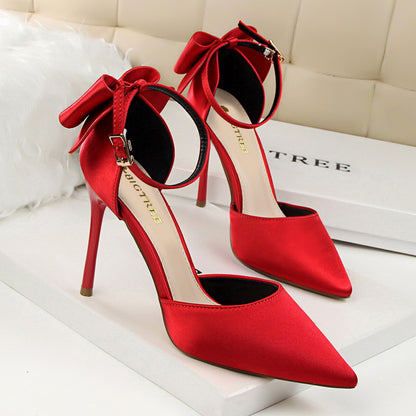Adiffu Women Popular Pointy High Heel Shoes