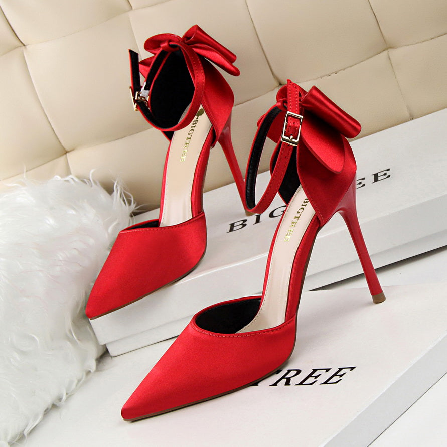 Adiffu Women Popular Pointy High Heel Shoes