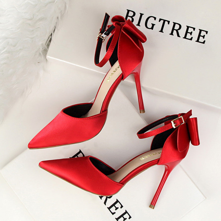 Adiffu Women Popular Pointy High Heel Shoes